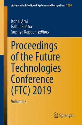 Arai / Bhatia / Kapoor | Proceedings of the Future Technologies Conference (FTC) 2019 | E-Book | sack.de