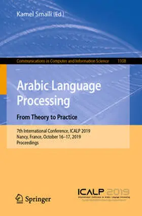 Smaïli | Arabic Language Processing: From Theory to Practice | E-Book | sack.de