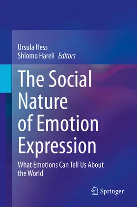 Hess / Hareli |  The Social Nature of Emotion Expression | eBook | Sack Fachmedien