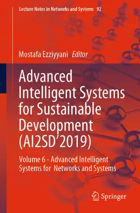 Ezziyyani | Advanced Intelligent Systems for Sustainable Development (AI2SD’2019) | E-Book | sack.de