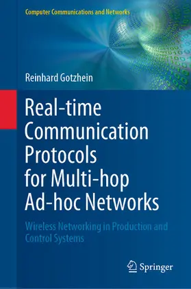 Gotzhein | Real-time Communication Protocols for Multi-hop Ad-hoc Networks | E-Book | sack.de