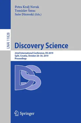 Kralj Novak / Šmuc / Džeroski |  Discovery Science | Buch |  Sack Fachmedien
