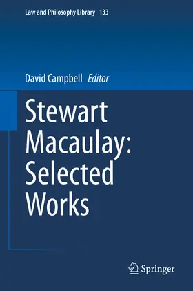 Campbell |  Stewart Macaulay: Selected Works | eBook | Sack Fachmedien