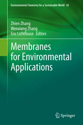 Zhang / Lichtfouse |  Membranes for Environmental Applications | eBook | Sack Fachmedien