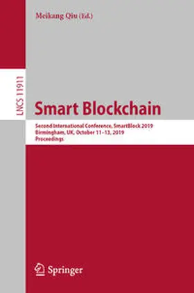 Qiu |  Smart Blockchain | eBook | Sack Fachmedien