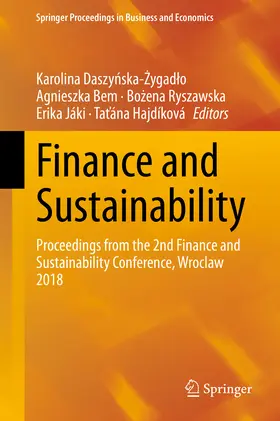 Daszynska-Zygadlo / Daszynska-Zygadlo / Bem | Finance and Sustainability | E-Book | sack.de