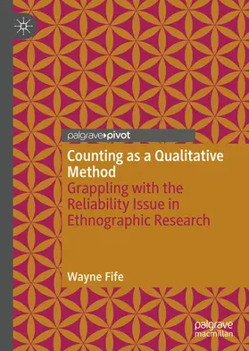 Fife |  Counting as a Qualitative Method | eBook | Sack Fachmedien