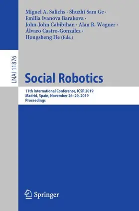 Salichs / Ge / Barakova |  Social Robotics | Buch |  Sack Fachmedien