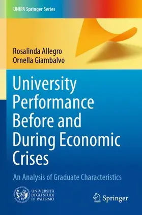 Giambalvo / Allegro |  University Performance Before and During Economic Crises | Buch |  Sack Fachmedien