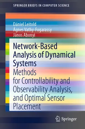 Leitold / Vathy-Fogarassy / Abonyi | Network-Based Analysis of Dynamical Systems | E-Book | sack.de