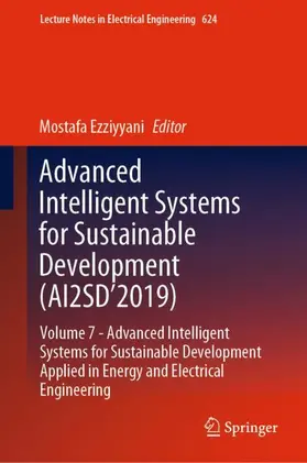 Ezziyyani |  Advanced Intelligent Systems for Sustainable Development (AI2SD'2019) | Buch |  Sack Fachmedien