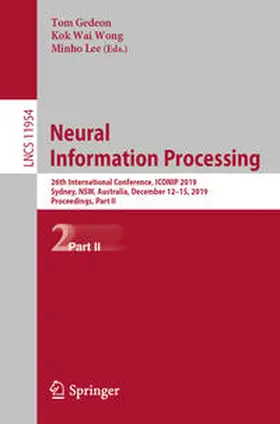 Gedeon / Wong / Lee | Neural Information Processing | E-Book | sack.de