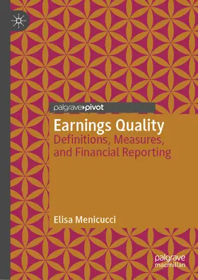 Menicucci | Earnings Quality | E-Book | sack.de