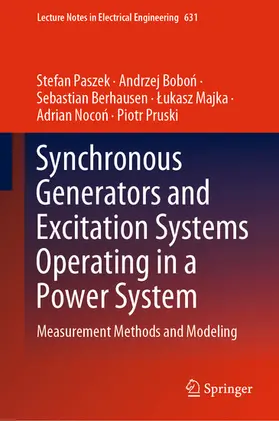 Paszek / Bobon / Bobon |  Synchronous Generators and Excitation Systems Operating in a Power System | eBook | Sack Fachmedien