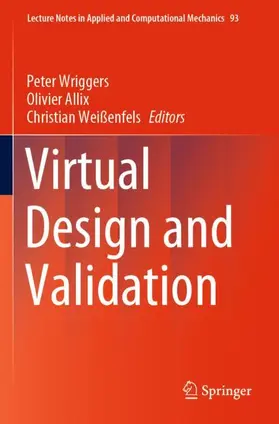 Wriggers / Weißenfels / Allix |  Virtual Design and Validation | Buch |  Sack Fachmedien