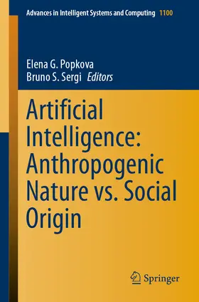 Popkova / Sergi | Artificial Intelligence: Anthropogenic Nature vs. Social Origin | E-Book | sack.de