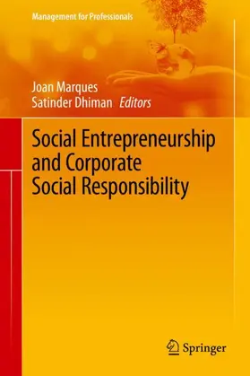 Dhiman / Marques |  Social Entrepreneurship and Corporate Social Responsibility | Buch |  Sack Fachmedien