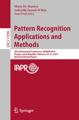 De Marsico / Sanniti di Baja / Fred |  Pattern Recognition Applications and Methods | eBook | Sack Fachmedien