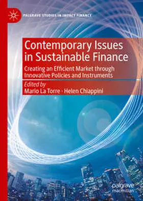 La Torre / Chiappini |  Contemporary Issues in Sustainable Finance | eBook | Sack Fachmedien