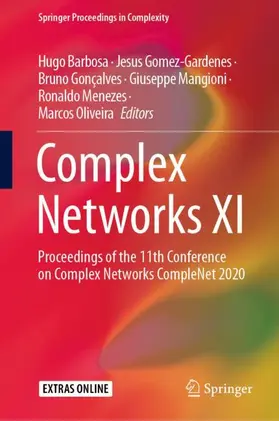 Barbosa / Gomez-Gardenes / Oliveira |  Complex Networks XI | Buch |  Sack Fachmedien