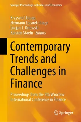 Jajuga / Staehr / Locarek-Junge |  Contemporary Trends and Challenges in Finance | Buch |  Sack Fachmedien