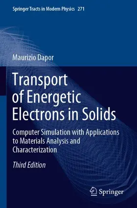 Dapor |  Transport of Energetic Electrons in Solids | Buch |  Sack Fachmedien