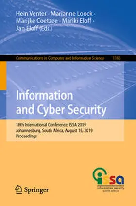 Venter / Loock / Coetzee |  Information and Cyber Security | eBook | Sack Fachmedien
