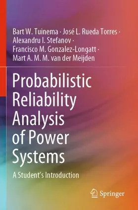 Tuinema / Rueda Torres / Stefanov |  Probabilistic Reliability Analysis of Power Systems | Buch |  Sack Fachmedien