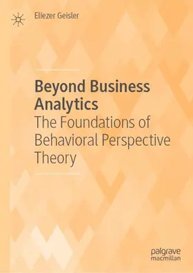 Geisler |  Beyond Business Analytics | Buch |  Sack Fachmedien