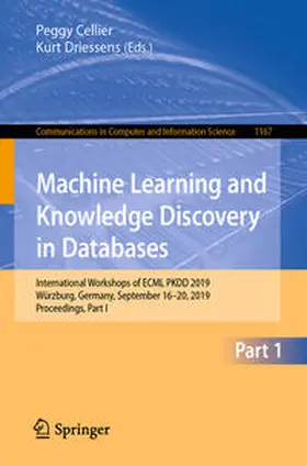 Cellier / Driessens | Machine Learning and Knowledge Discovery in Databases | E-Book | www2.sack.de