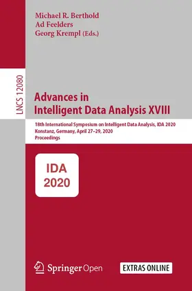 Berthold / Krempl / Feelders |  Advances in Intelligent Data Analysis XVIII | Buch |  Sack Fachmedien