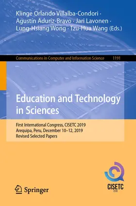 Villalba-Condori / Aduríz-Bravo / Lavonen |  Education and Technology in Sciences | Buch |  Sack Fachmedien