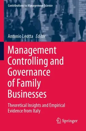 Leotta |  Management Controlling and Governance of Family Businesses | Buch |  Sack Fachmedien