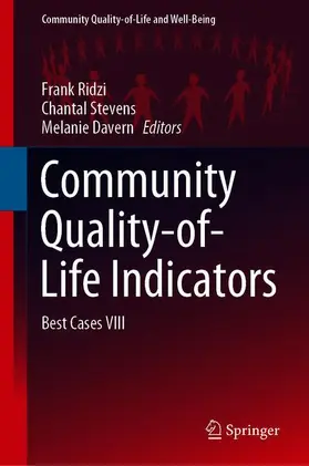 Ridzi / Davern / Stevens |  Community Quality-of-Life Indicators | Buch |  Sack Fachmedien