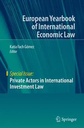 Fach Gómez |  Private Actors in International Investment Law | Buch |  Sack Fachmedien