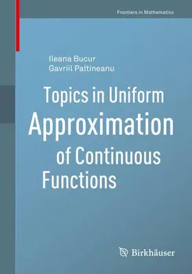Paltineanu / Bucur |  Topics in Uniform Approximation of Continuous Functions | Buch |  Sack Fachmedien