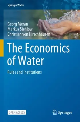 Meran / von Hirschhausen / Siehlow |  The Economics of Water | Buch |  Sack Fachmedien