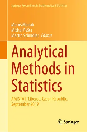 Maciak / Pešta / Pesta |  Analytical Methods in Statistics | eBook | Sack Fachmedien
