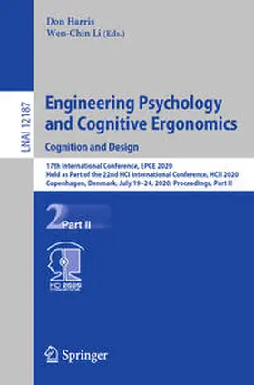Harris / Li |  Engineering Psychology and Cognitive Ergonomics. Cognition and Design | eBook | Sack Fachmedien