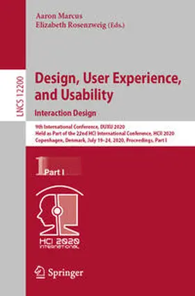 Marcus / Rosenzweig | Design, User Experience, and Usability. Interaction Design | E-Book | sack.de