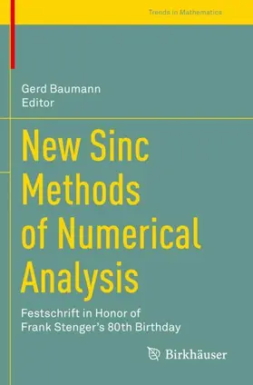 Baumann |  New Sinc Methods of Numerical Analysis | Buch |  Sack Fachmedien