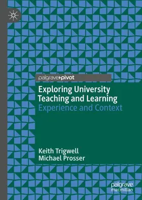 Prosser / Trigwell |  Exploring University Teaching and Learning | Buch |  Sack Fachmedien