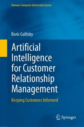 Galitsky |  Artificial Intelligence for Customer Relationship Management | Buch |  Sack Fachmedien