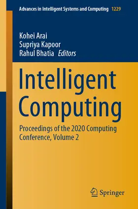 Arai / Kapoor / Bhatia |  Intelligent Computing | eBook | Sack Fachmedien