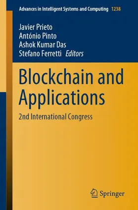 Prieto / Ferretti / Pinto |  Blockchain and Applications | Buch |  Sack Fachmedien