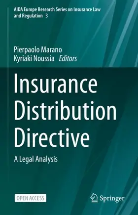 Noussia / Marano |  Insurance Distribution Directive | Buch |  Sack Fachmedien