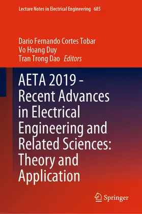 Cortes Tobar / Hoang Duy / Trong Dao |  AETA 2019 - Recent Advances in Electrical Engineering and Related Sciences: Theory and Application | eBook | Sack Fachmedien