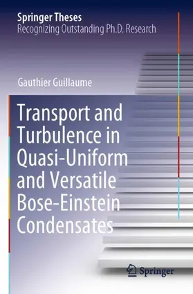 Guillaume |  Transport and Turbulence in Quasi-Uniform and Versatile Bose-Einstein Condensates | Buch |  Sack Fachmedien