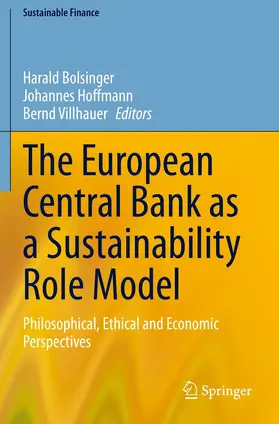 Bolsinger / Hoffmann / Villhauer |  The European Central Bank as a Sustainability Role Model | Buch |  Sack Fachmedien