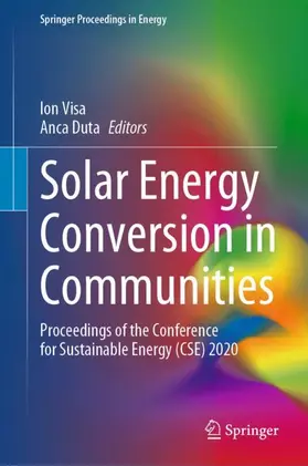 Duta / Visa |  Solar Energy Conversion in Communities | Buch |  Sack Fachmedien